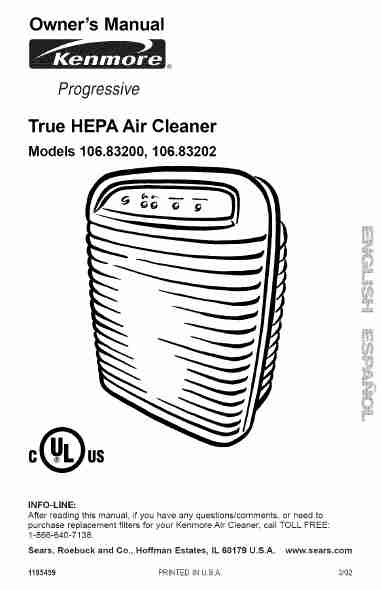 Kenmore Air Cleaner 106_832-page_pdf